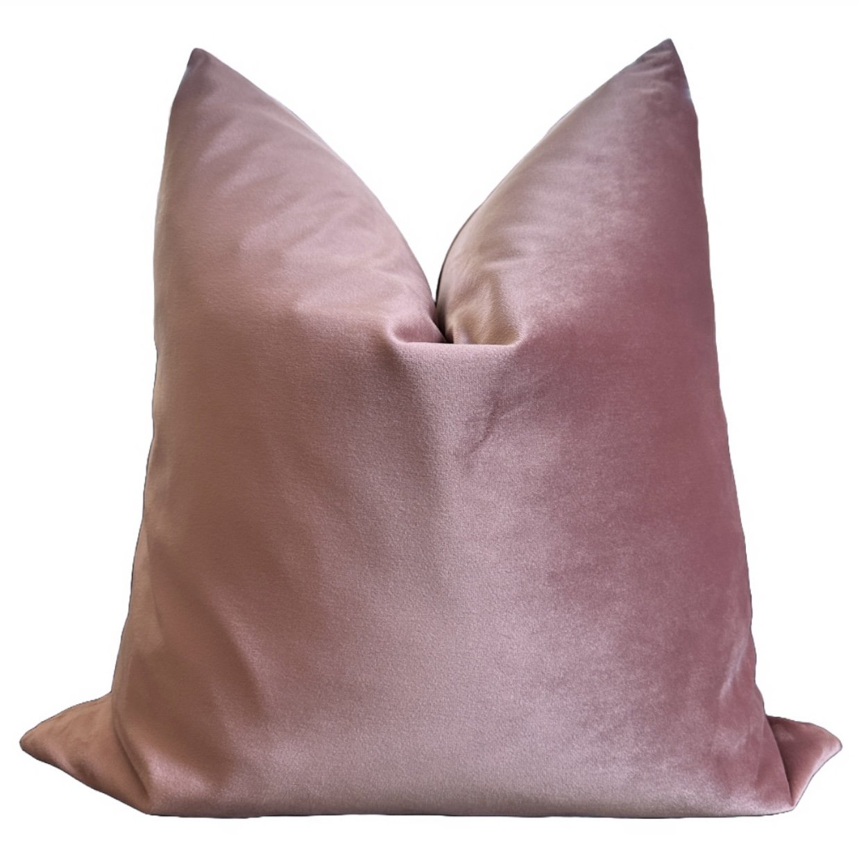 Blush Velvet Pillow Cover