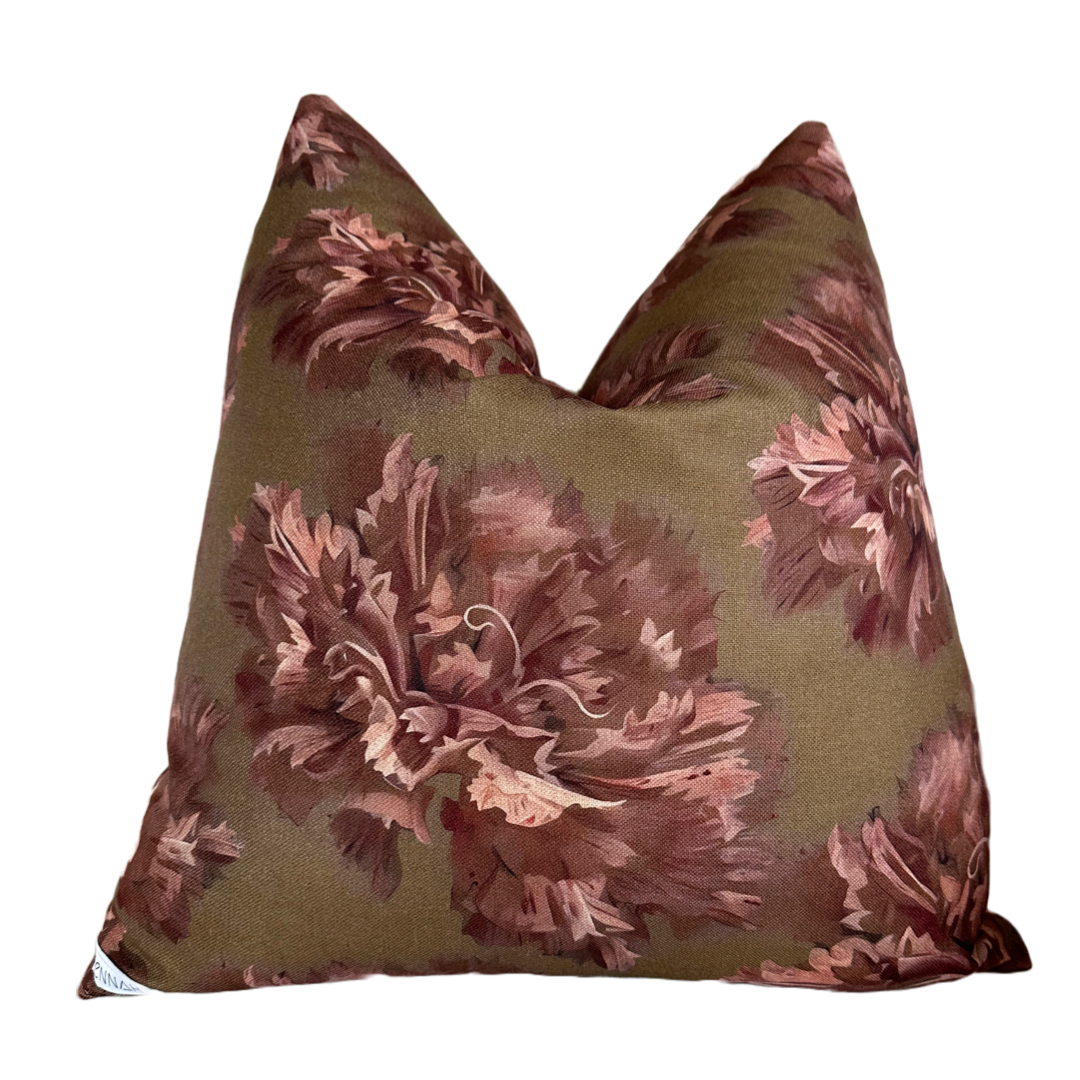 Olive Pillow Cover