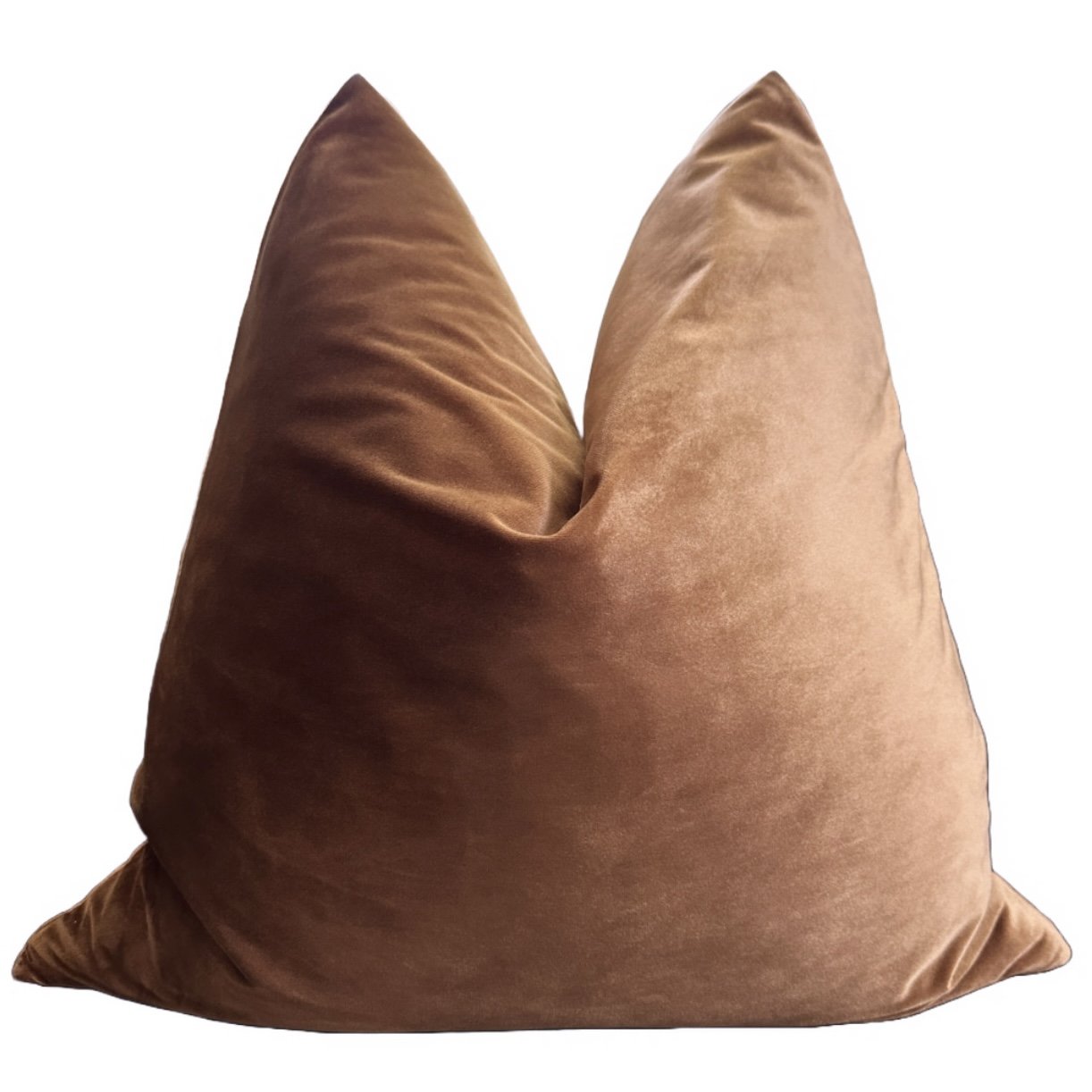 Cinnamon Velvet Pillow Cover