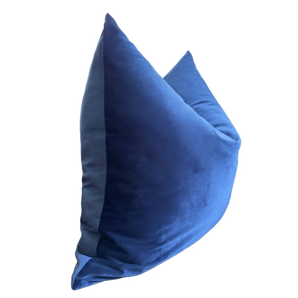 Imperial Blue Velvet Pillow Cover