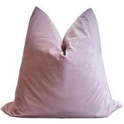 Dusty Rose Velvet Pillow Cover