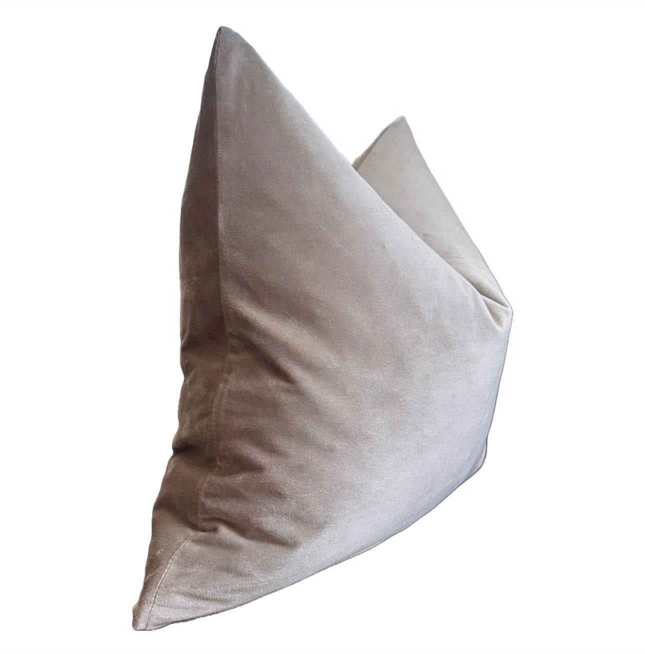 Pewter Velvet Pillow Cover