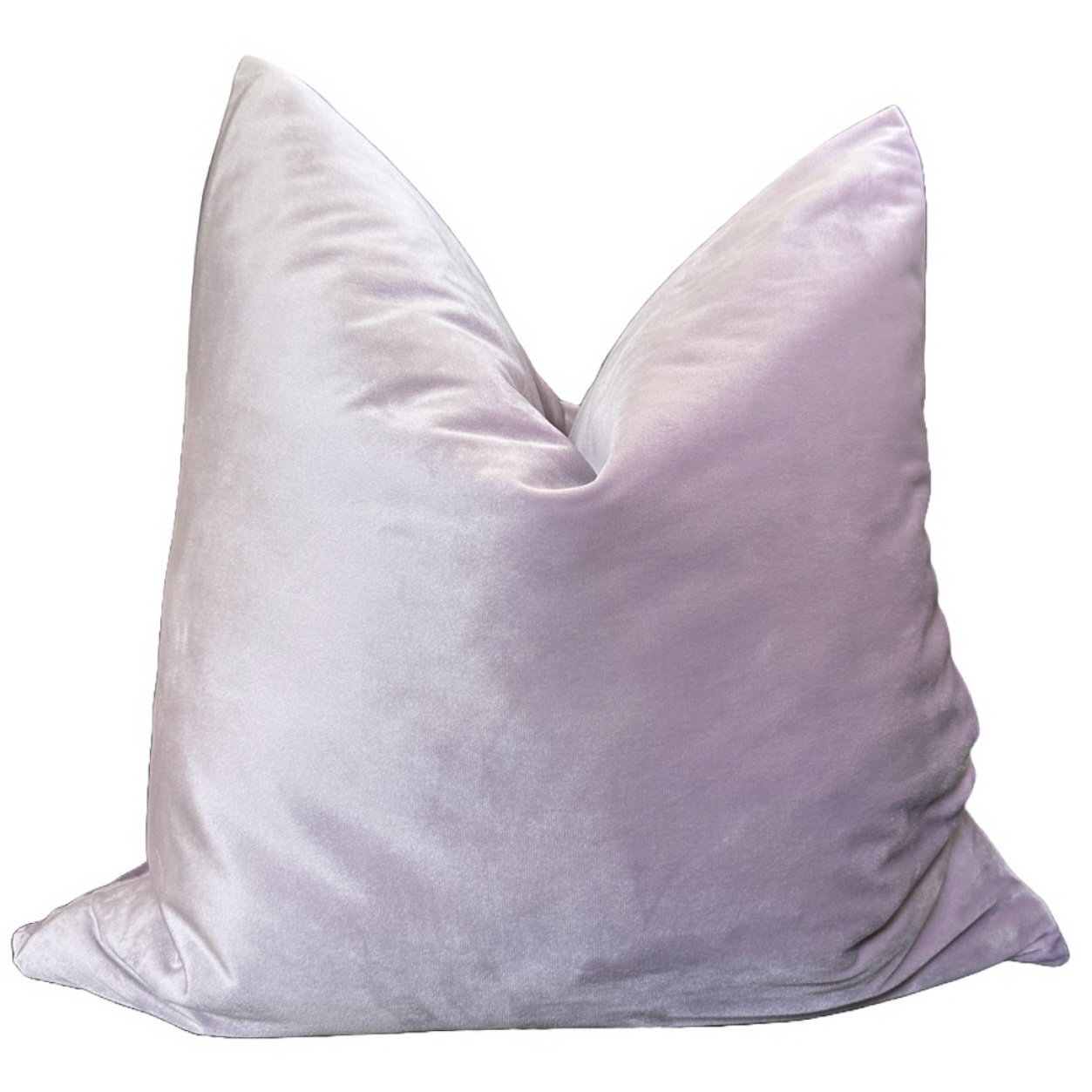 Lilac Velvet Pillow Cover