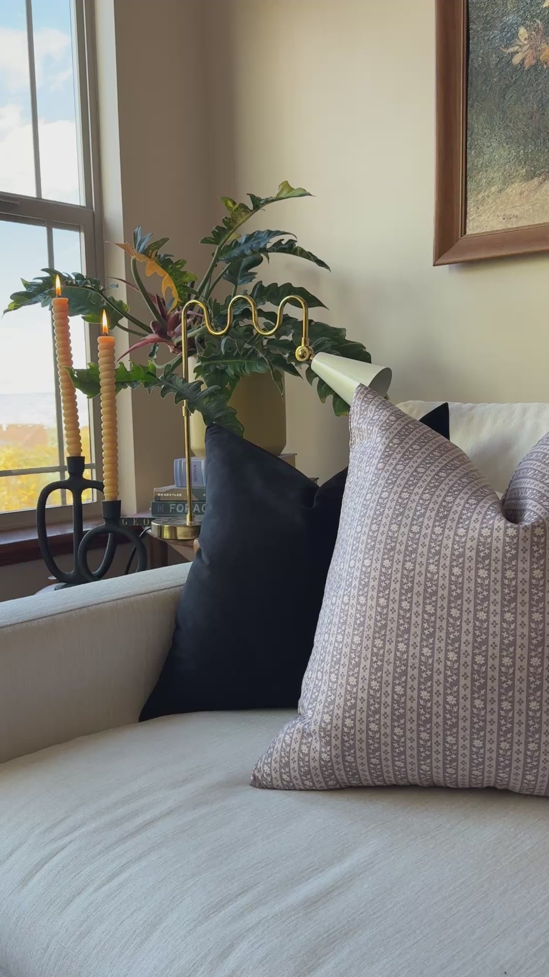 Load video: Lottie Pillow Cover