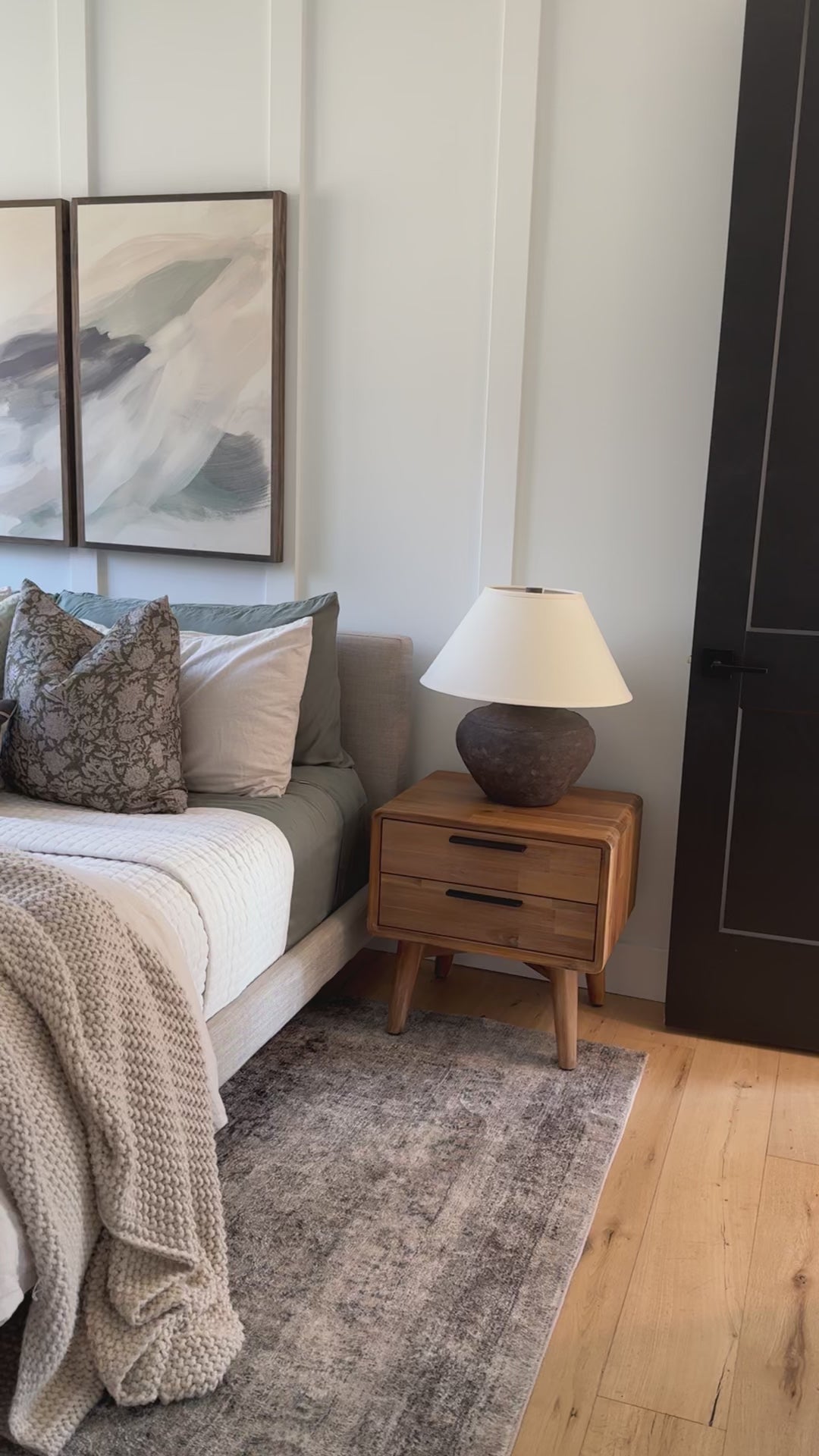 Load video: Meadow Pillow Cover