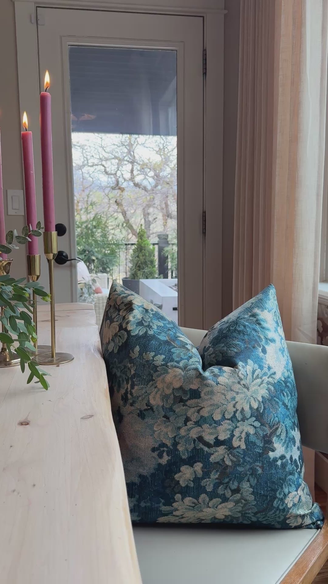 Load video: Nola Pillow Cover