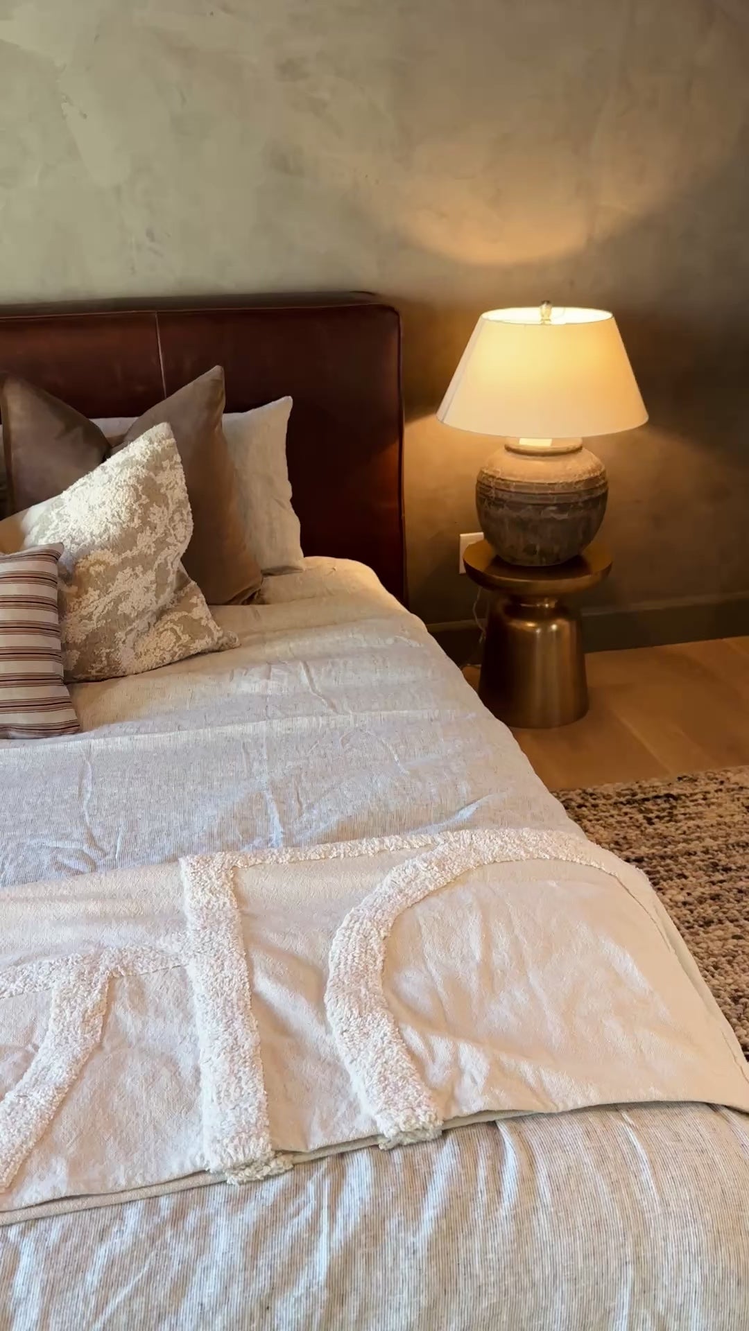 Load video: Pippa Lumbar Pillow Cover