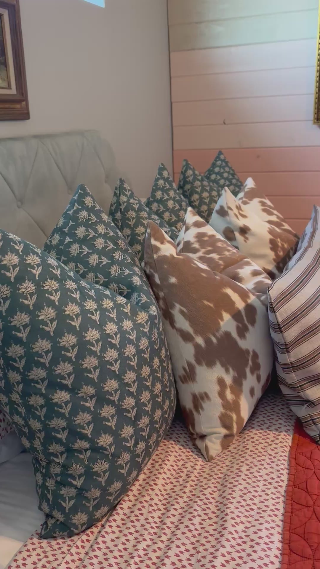 Load video: Talulah Pillow Cover